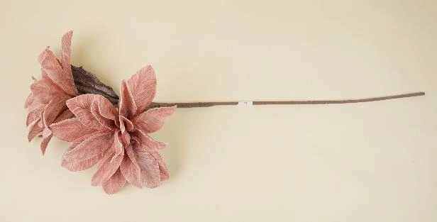 Foam Lily Flower Stem 2 Heads